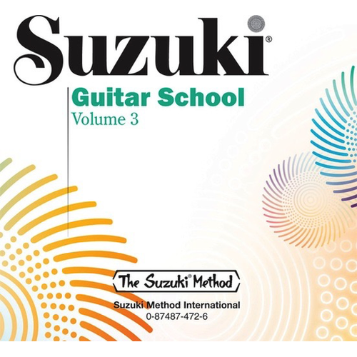 Suzuki Guitar School Volume 3 CD by Shinichi Suzuki - CD ONLY