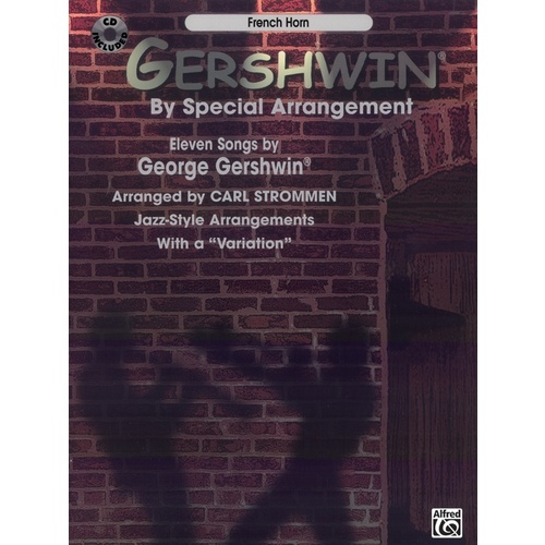 Gershwin By Special Arrangement Horn Book/CD