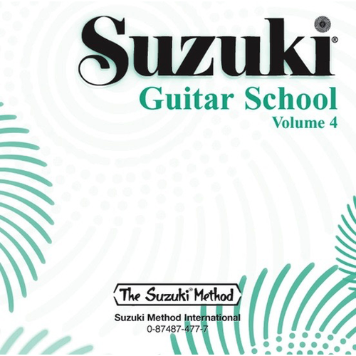 Suzuki Guitar School Volume 4 CD - CD ONLY