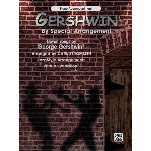 Gershwin By Special Arrangement Piano Accomp