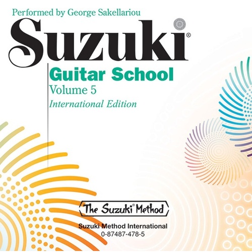 Suzuki Guitar School Volume 5 CD - CD ONLY
