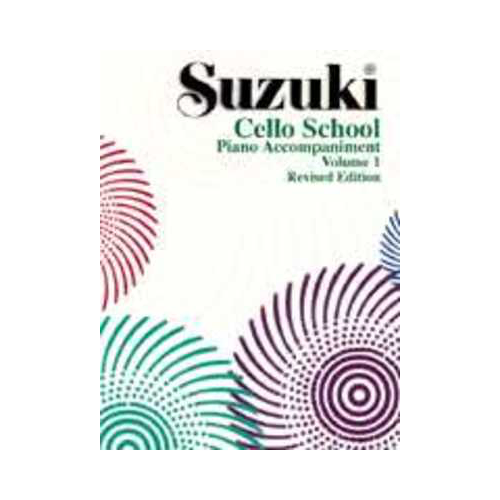 Suzuki Cello School Book Volume 1 Piano Accompaniment International Edition Summy Birchard 0480S