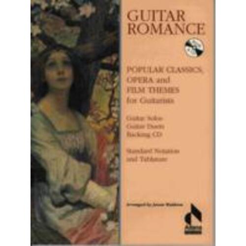 Guitar Romance Book and CD by Jason Waldron - Fingerstyle Guitar Music with Duet Booklet
