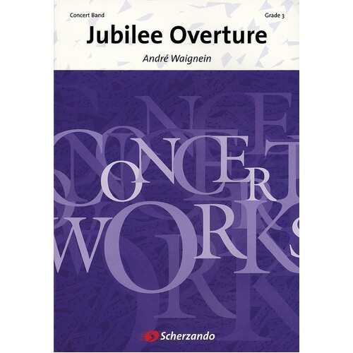 Jubilee Overture Concert Band 3 Score/Parts
