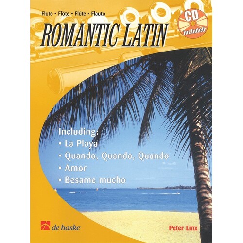 Romantic Latin Flute Book/CD (Softcover Book/CD)