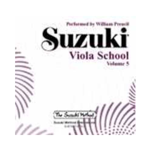 Suzuki Viola School Volume 5 CD Recording by William Preucil Sr, International Edition Summy Birchard 0545