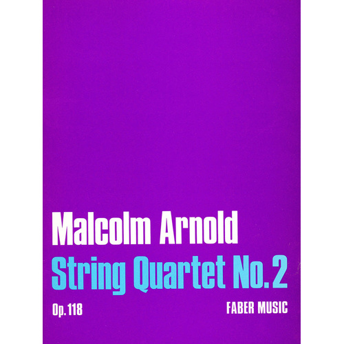 String Quartet No 2 Sheet Music S/SC