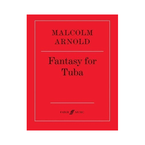 Fantasy for Tuba by Malcolm Arnold - Tuba Solo Sheet Music