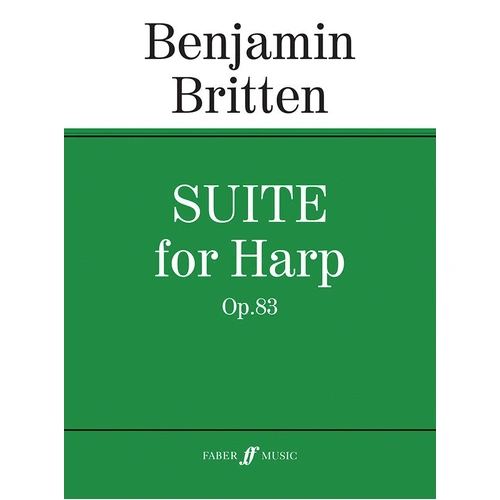 Suite for Harp - Folk Instrument Sheet Music (Overture, Toccata, Nocturne, Fugue, Hymn)