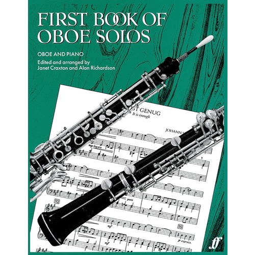 First Book Of Oboe Solos Oboe/Piano