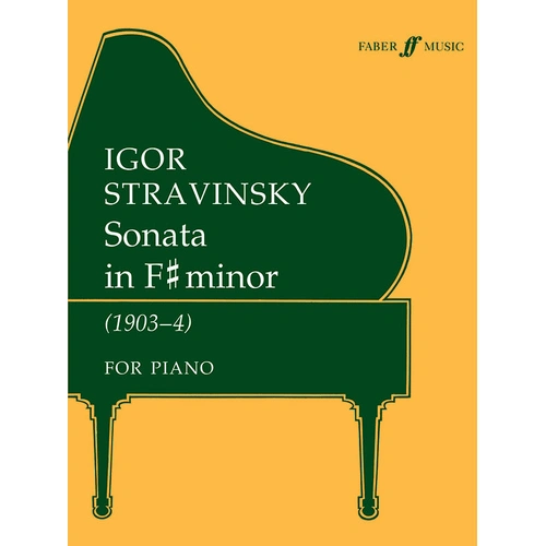 Sonata in F Sharp Minor Piano Sheet Music