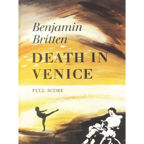Death In Venice Opera Full Score Cased