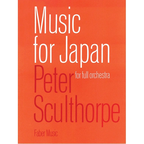 Music for Japan Full Score by Peter Sculthorpe, Faber 057150535X