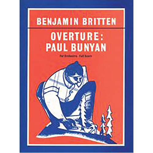 Overture from Paul Bunyan (Orchestra) Full Score - Matthews Faber 0571505716