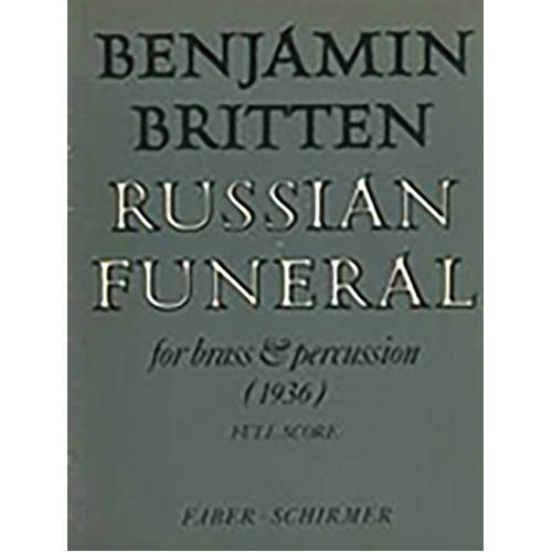 Russian Funeral Brass Band Score - Faber 0571506003, Eleven Part Ensemble Score