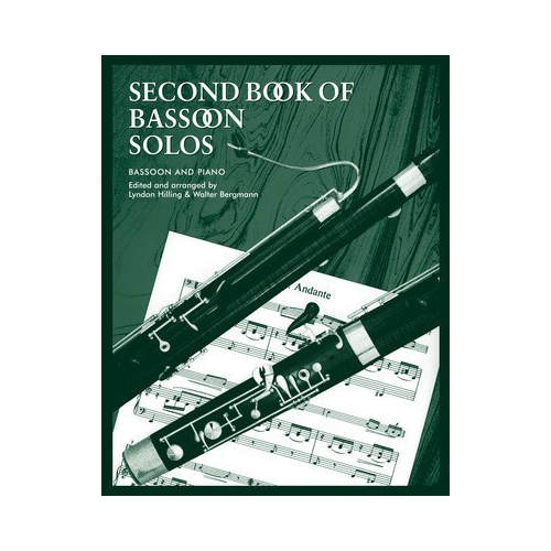 Second Book of Bassoon Solos - Bassoon/Piano Sheet Music