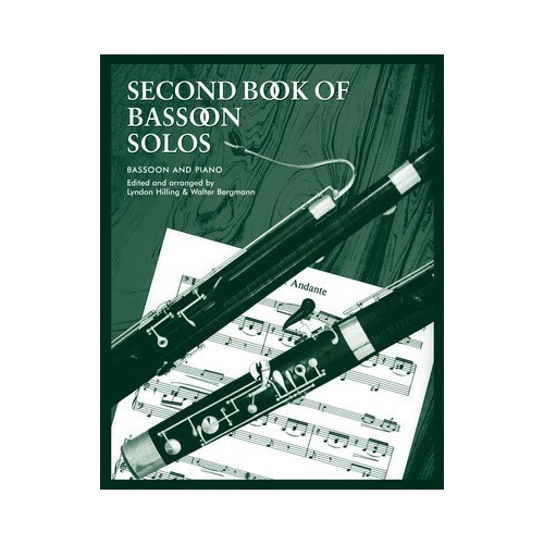 Second Book of Bassoon Solos - Bassoon and Piano Sheet Music