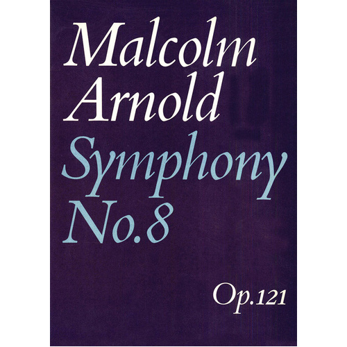 Symphony No. 8 Op. 124 for Orchestra (1978) Full Score - Faber 0571506380