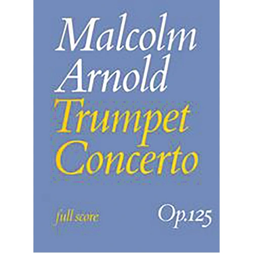 Concerto for Trumpet & Orchestra Op. 125 Full Score - Faber 0571506593