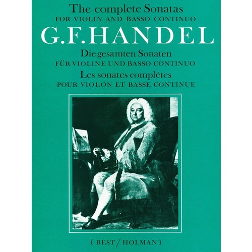 Handel Complete Sonatas For Violin And Continuo