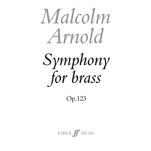 Symphony for Brass Score