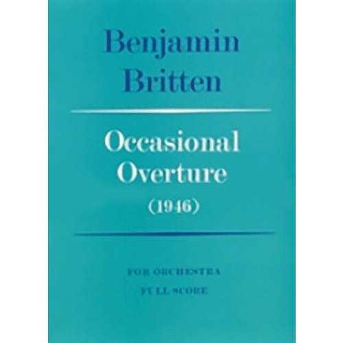 Occasional Overture Full Score