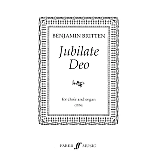 Jubilate Deo (SATB & Organ) F50724 - Faber 0571507247