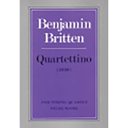Quartettino String Quartet S/Sc
