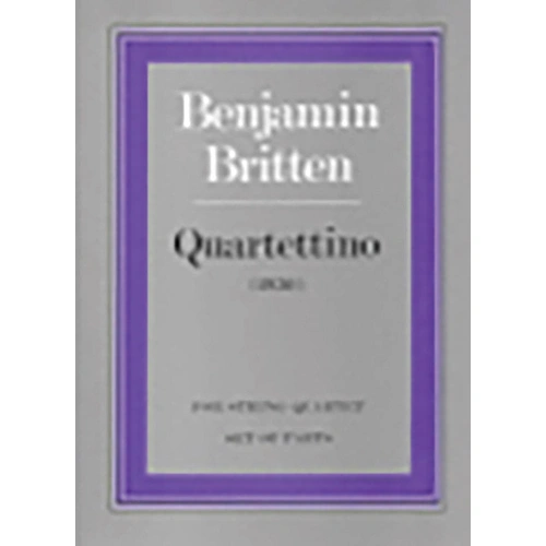 Quartettino for String Quartet (1930) - Set of Parts - Faber 0571507700