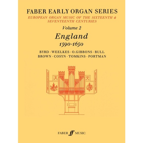 Early Organ Series Book 2 Eng 1590-1650 Ed Dalton