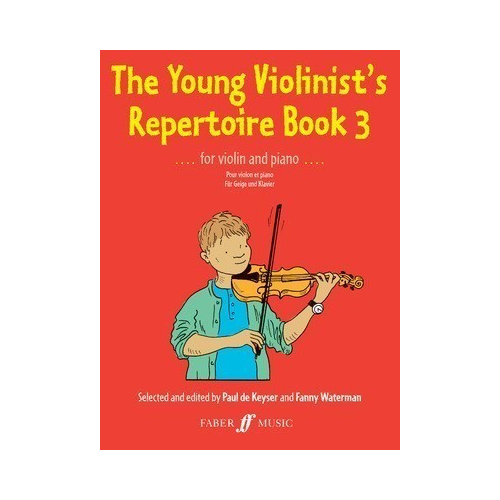 The Young Violinist's Repertoire Book 3 for Violin and Piano, Grades 2-4