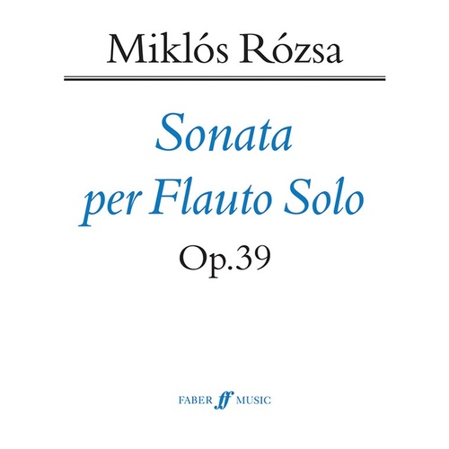 Sonata Op 39 Fl/Piano