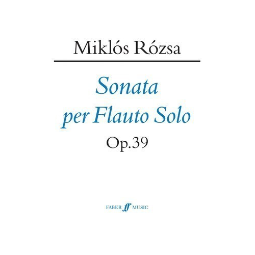 Sonata Op 39 for Flute and Piano Sheet Music