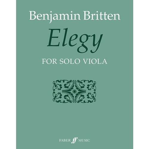 Elegy For Solo Viola