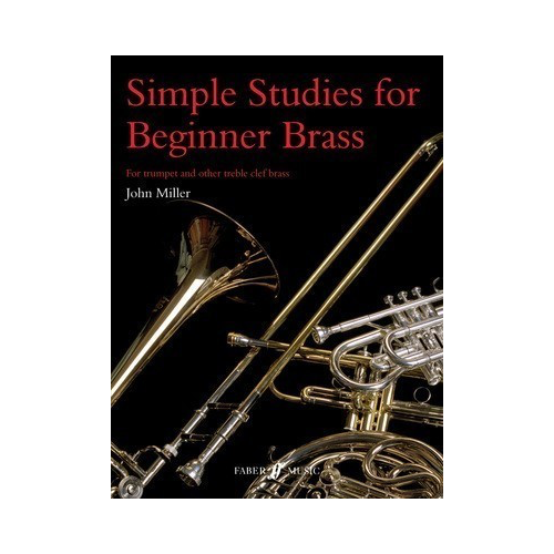 Simple Studies for Beginner Brass: Trombone and Trumpet Sheet Music