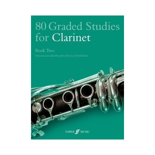 80 Graded Studies for Clarinet Book 2