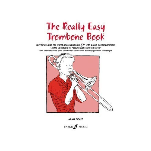 Really Easy Trombone Book for Beginners with Piano Accompaniments