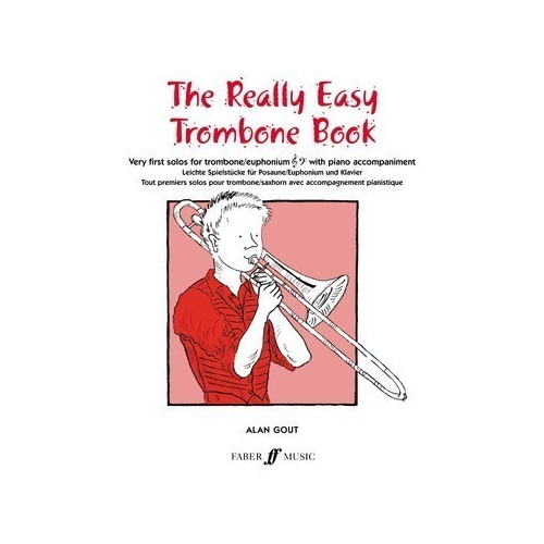 Really Easy Trombone Book for Beginners with Piano Accompaniments