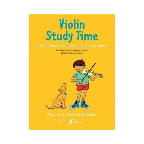 Violin Study Time by Paul De Keyser - Solo Violin Sheet Music
