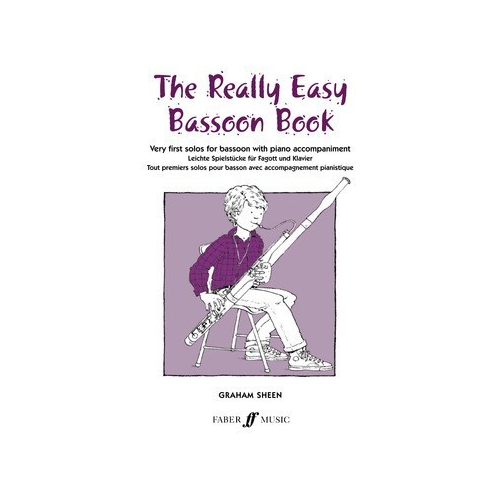 Really Easy Bassoon Book for Beginners with Piano Accompaniment