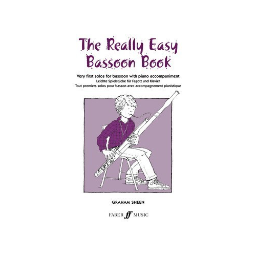 Really Easy Bassoon Book for Beginners with Piano Accompaniment