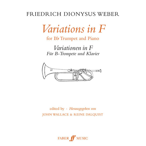 Variations in F for Baritone and Piano Sheet Music