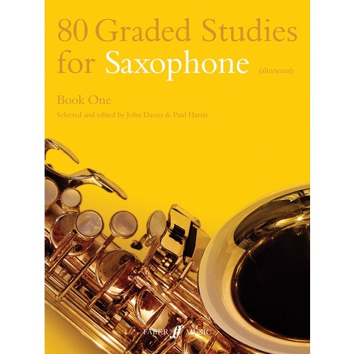 80 Graded Studies For Saxophone Book 1