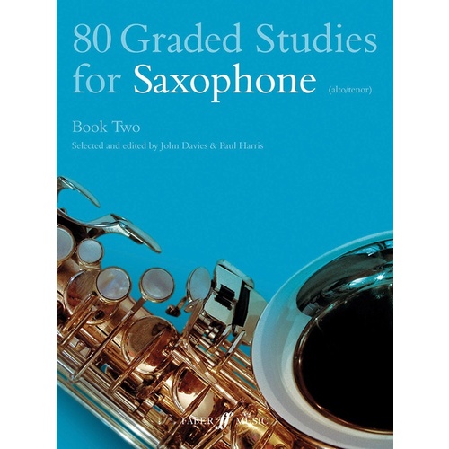 80 Graded Studies For Saxophone Book 2