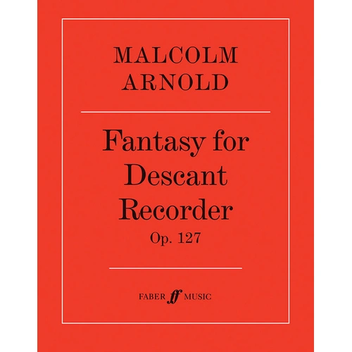Fantasy for Descant Recorder Op127 Sheet Music
