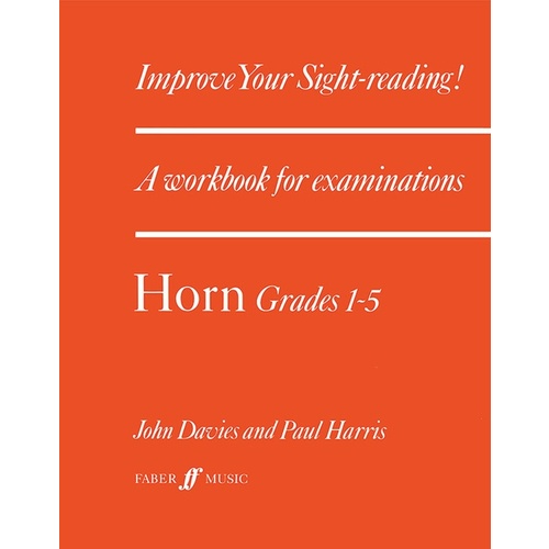 Improve Your Sight Reading French Horn Gr 1-5