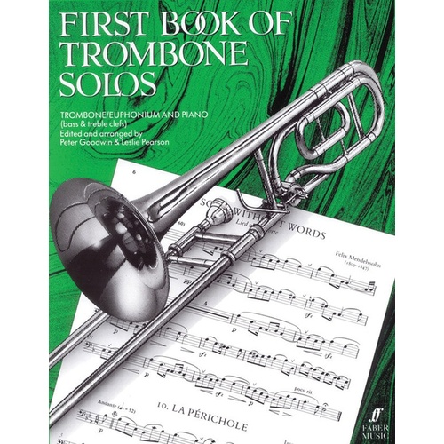 First Book Of Trombone Solos Trombone/Piano