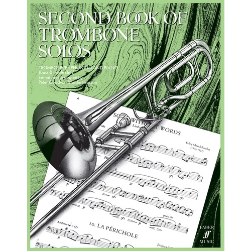 Second Book Of Trombone Solos - Trombone/Piano