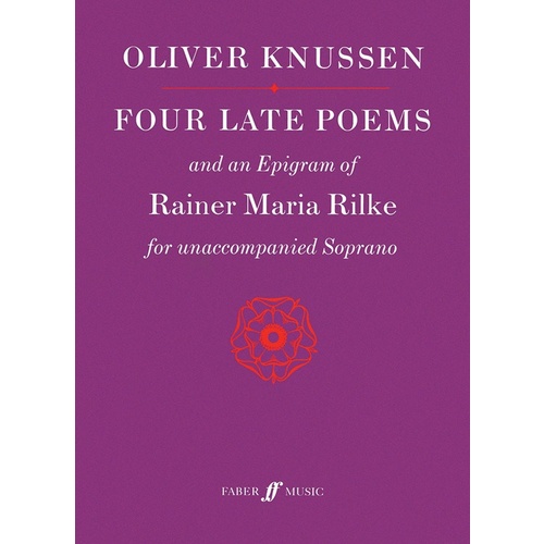 Late Poems 4 And An Epigram Soprano