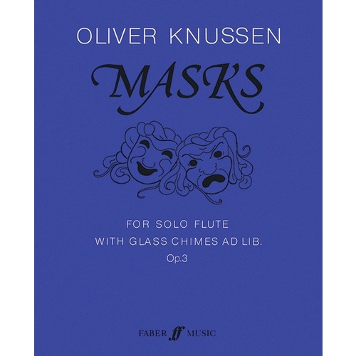 Masks Solo Flute W/Glass Chime